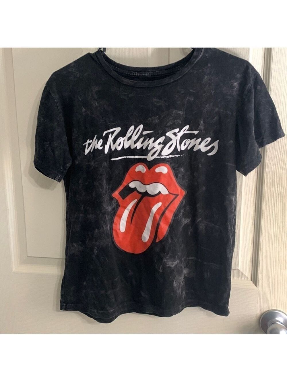 ❤️❤️Rolling Stones Acid Washed T-shirt Size Small